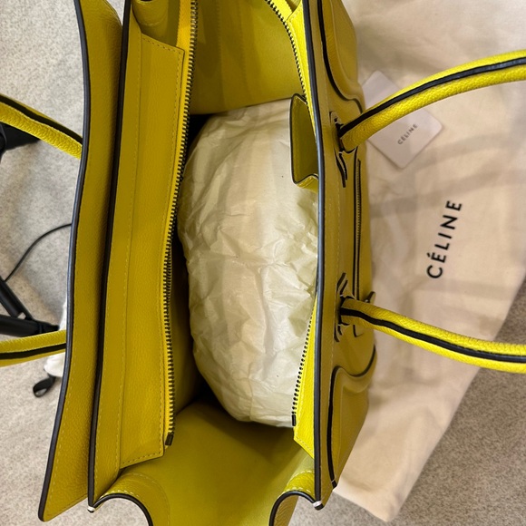 Authentic Celine Mini Luggage tote handbag - Picture 14 of 17